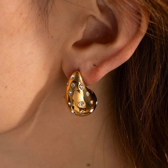 Phoebe Earrings - Gold