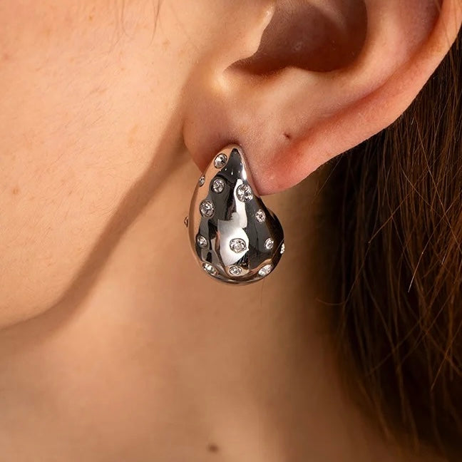 Phoebe Earrings - Silver