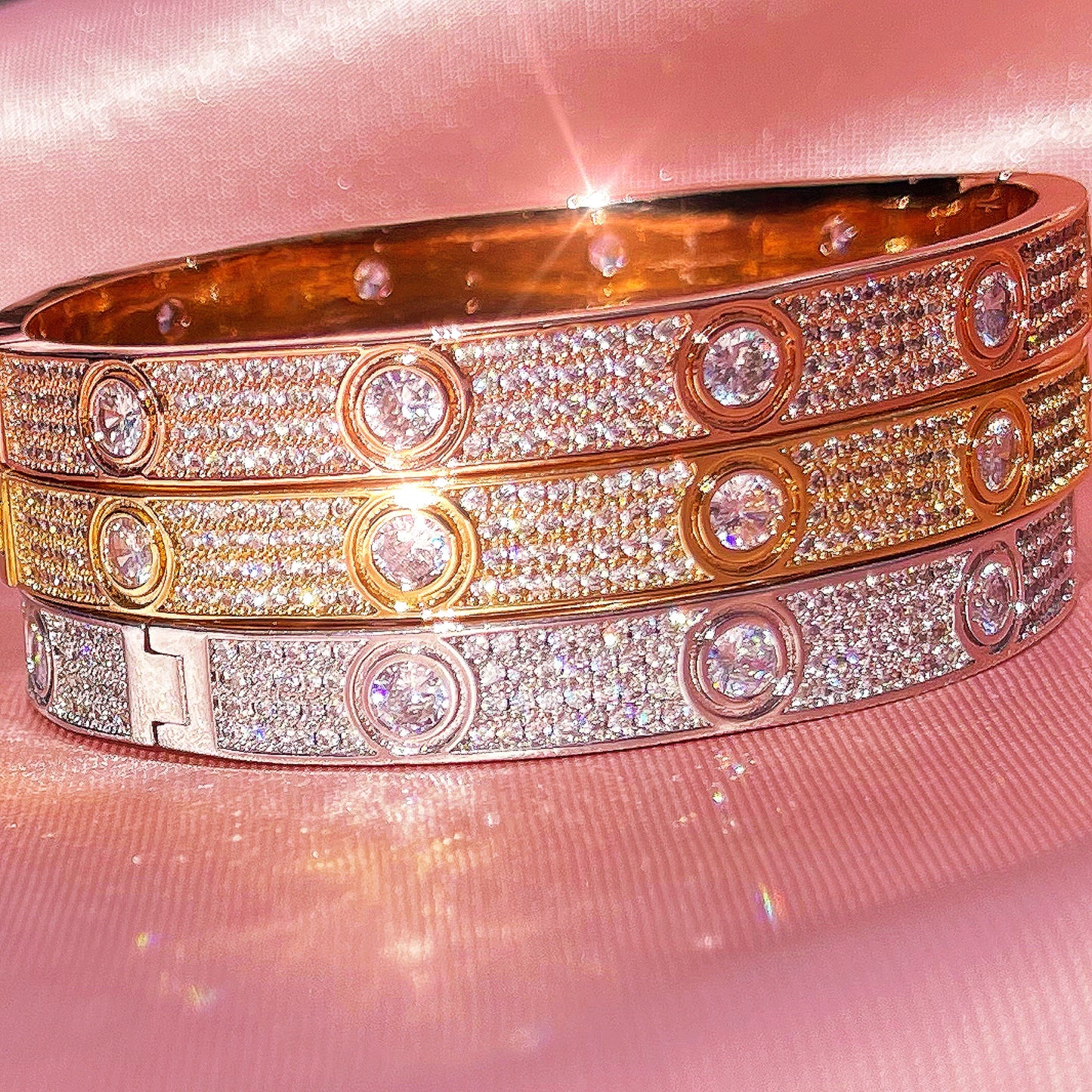 Clara Bangle - Rose Gold