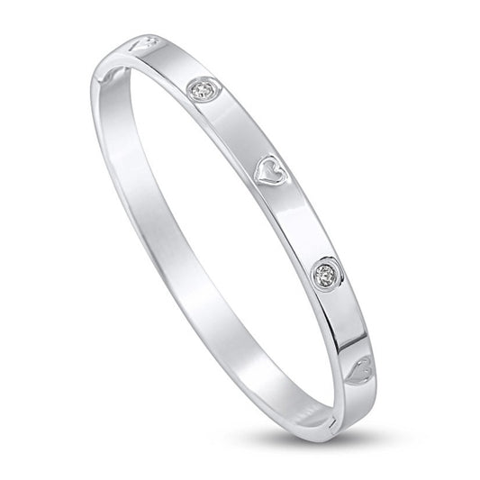 Gia Bangle - Silver