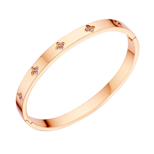 Sabrina Bangle - Rose Gold