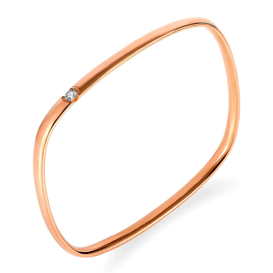 Blake Bangle - Rose Gold