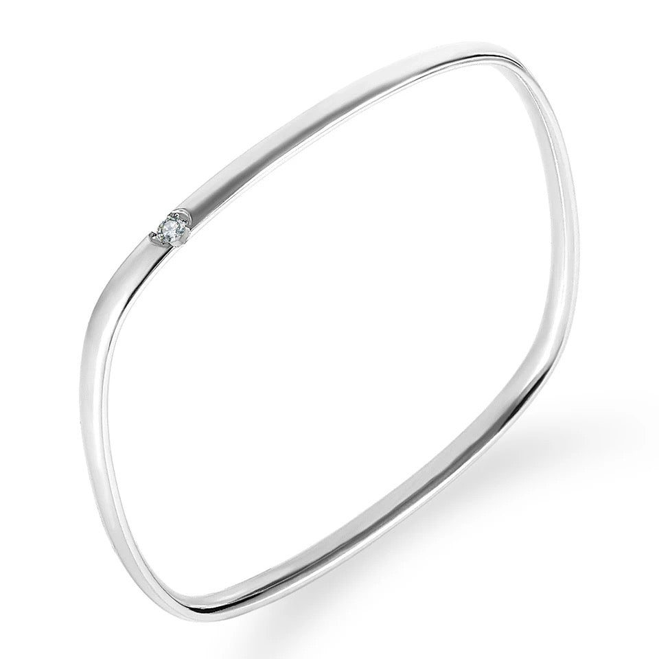 Blake Bangle - Silver