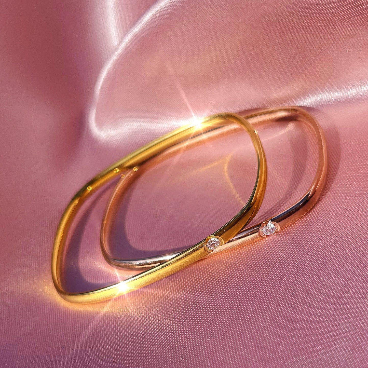 Blake Bangle - Rose Gold