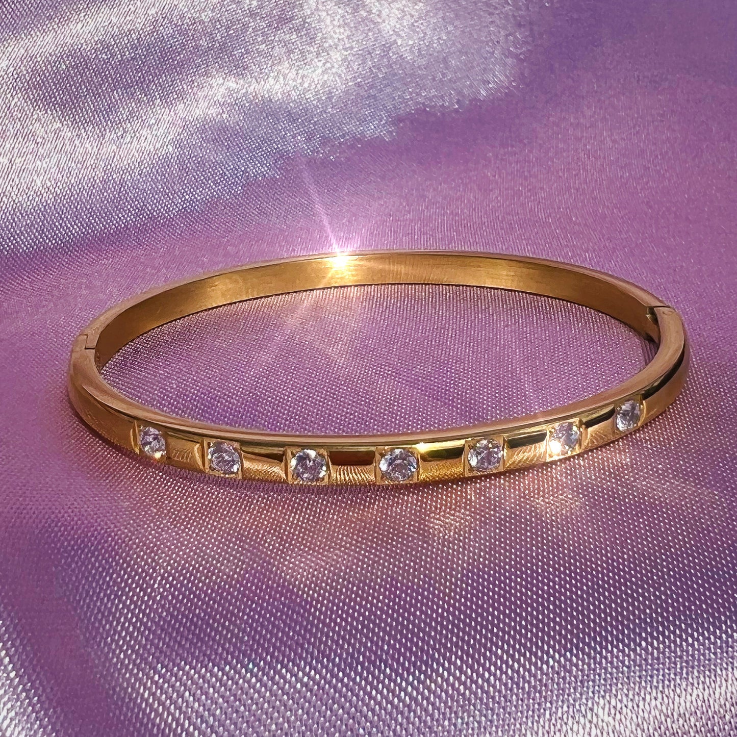Olivia Bangle - Silver