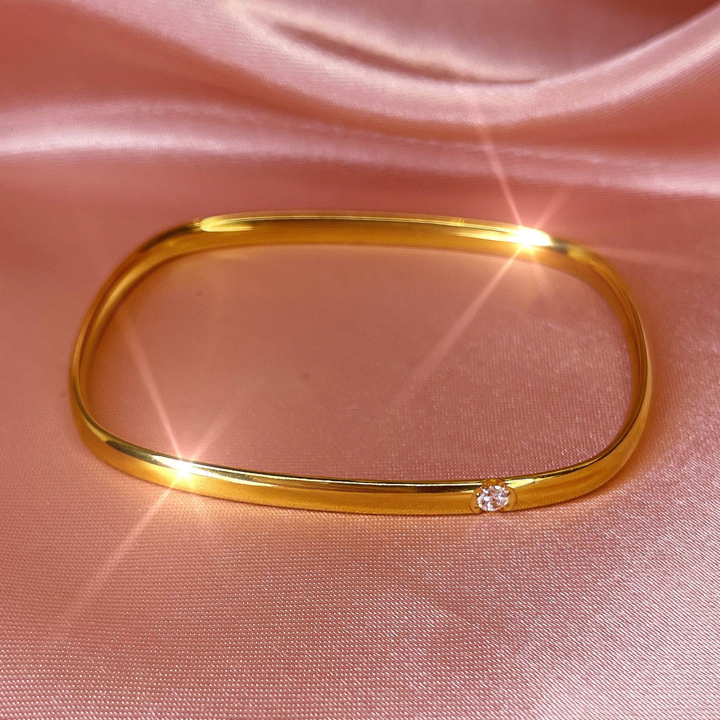 Blake Bangle - Silver