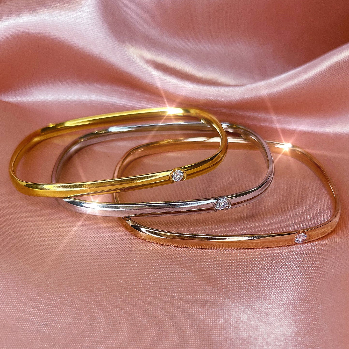 Blake Bangle - Silver